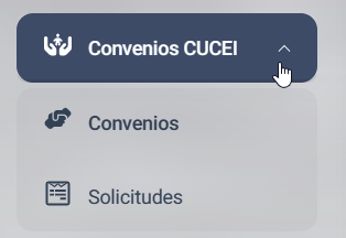 Menu convenios CUCEI