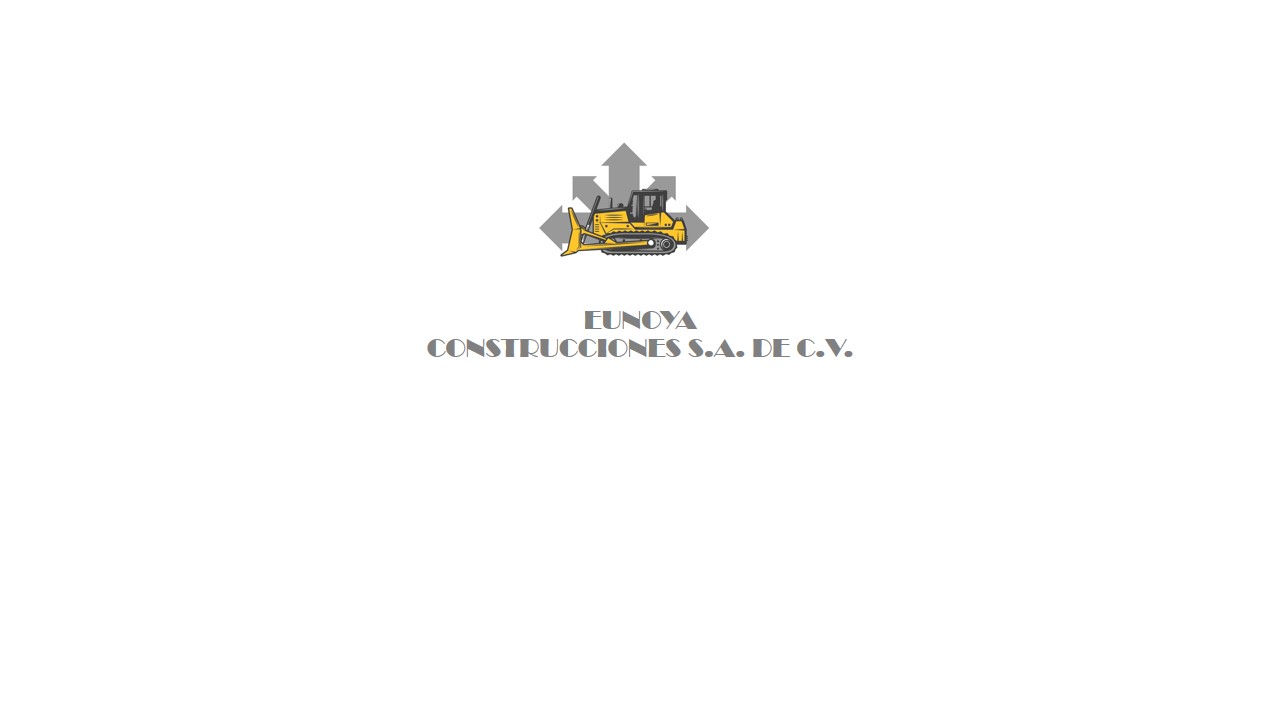 Logo Eunoya Construcciones, S.A. De C.V.