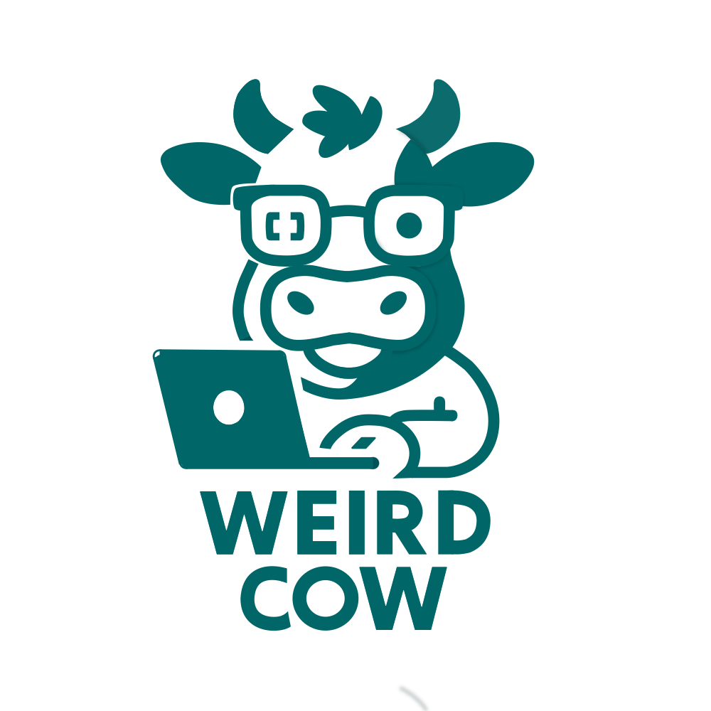 Logo Aurelio Siordia González (Weird Cow)