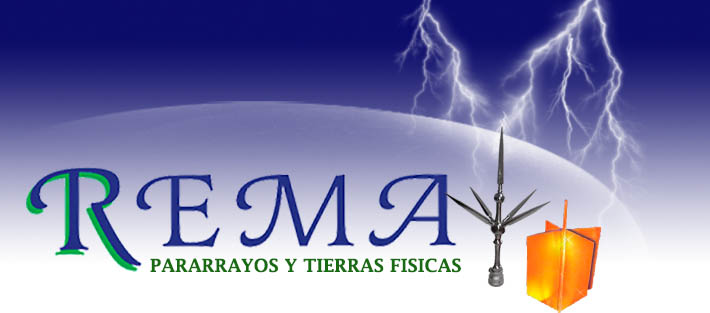 Logo Rema Pararrayos Y Tierras Físicas S.A. De C.V.